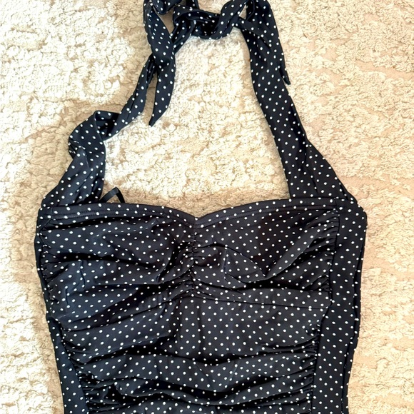 Magicsuit Women’s one piece swimsuit polka dot size 10 black white - Picture 2 of 5